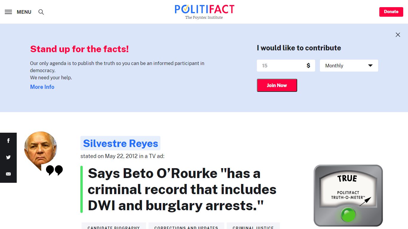 Beto O'Rourke arrested in 1990s for burglary and DWI